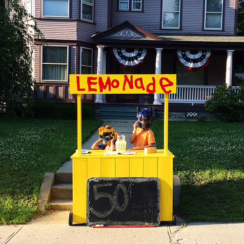 Lemonade Stand, My Summer with Optimus Prime