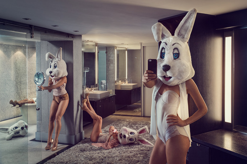 Bunny selfie