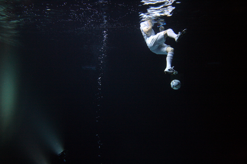 Underwater football