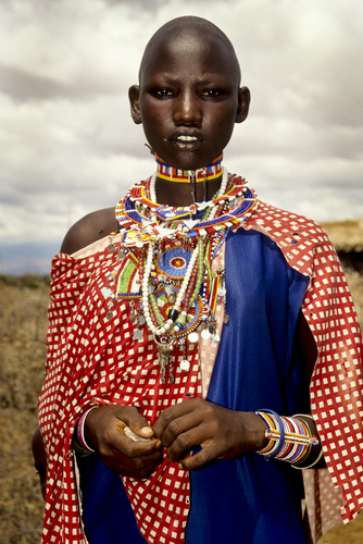 Maasai Wedding Attire