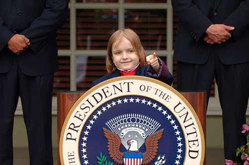 Someday, I will be President