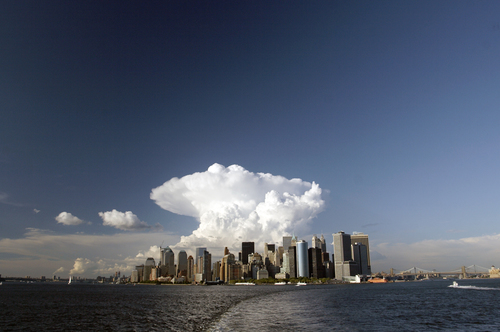 Cloud Over New York City