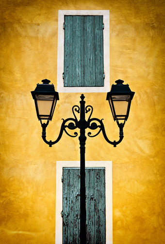 Streetlights in Provence