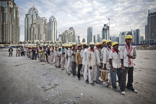 modern slaves of Dubai