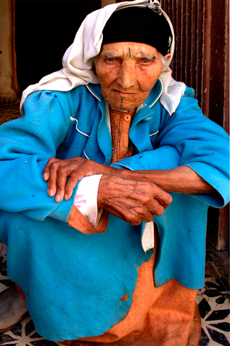 BERBER WOMAN, EL JADIDDA, MOROCCO