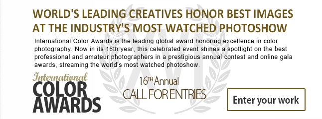 open to professional and amateur photographers from any country in traditional or digital color photography 