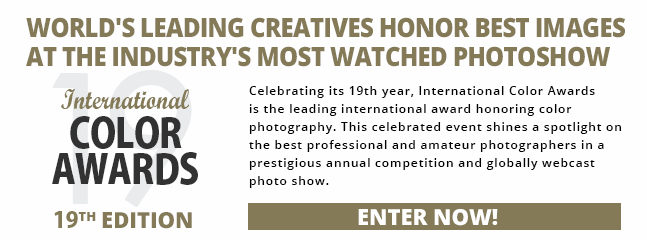 open to professional and amateur photographers from any country in traditional or digital color photography 