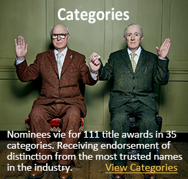 nominees vie for over 235 title awards in 35 categories