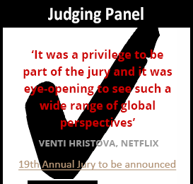 world-class Juries selected from the most influential names in the industry