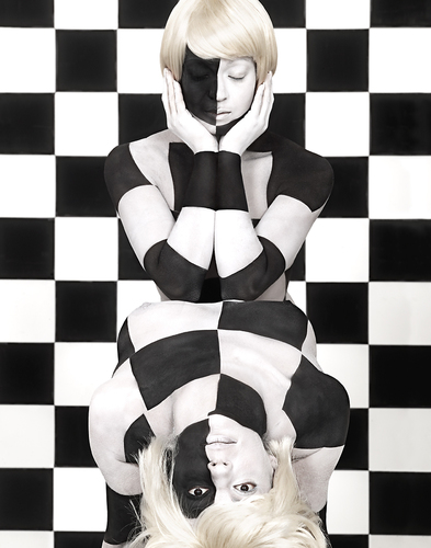 Checkered