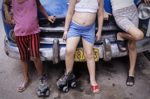 Three Girls, Two Skates