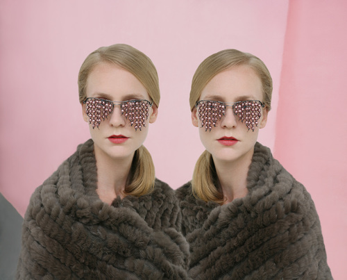 A & B, selfportrait