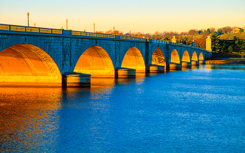 Memorial Bridge at Dawn