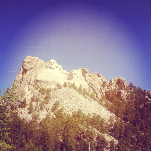 Rushmore Tourist Snap