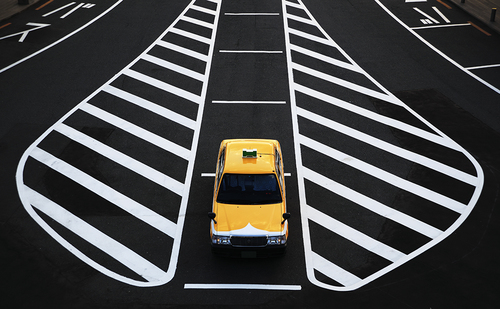Urbanscape, Yellow, Line