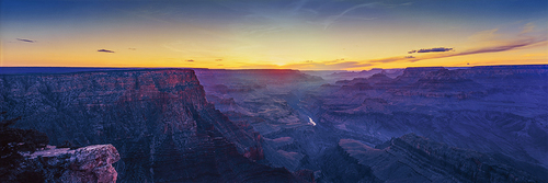 Sunset at Mohave Point