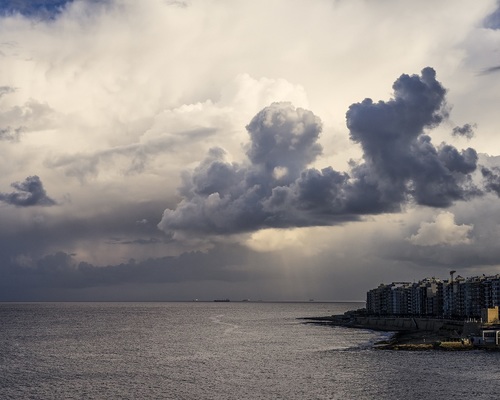 Storm and Sunrise I