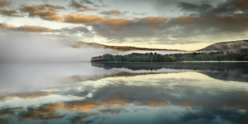 Misty Lake Mapourika
