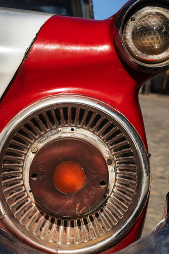 Car Lights, Trinidad, Cuba