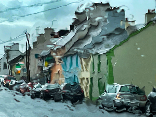 Rainy Windshield Ardara County Donegal Ireland