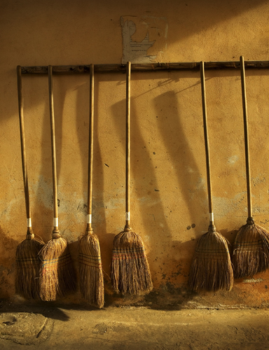 Asciano Graveyard Brooms Italy