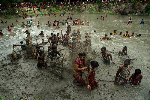 Crossing the River