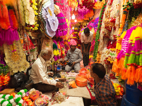 For Diwali, Agra, India