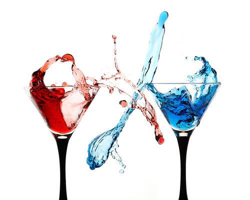 Red and Blue