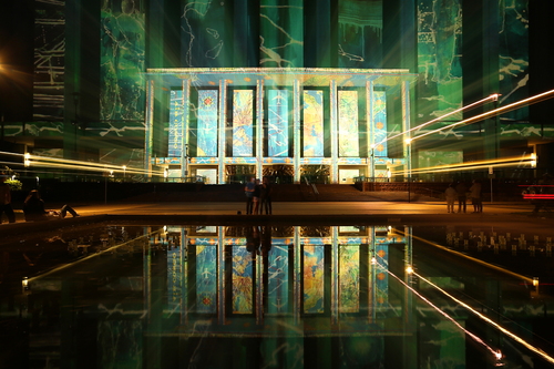 Library at Night