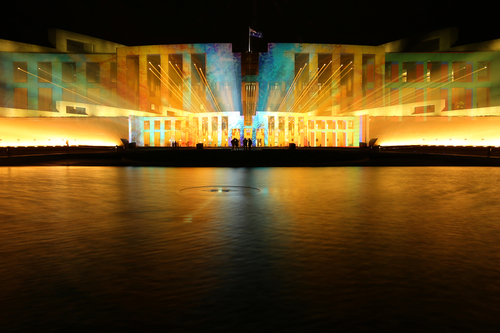 Parliament at Night