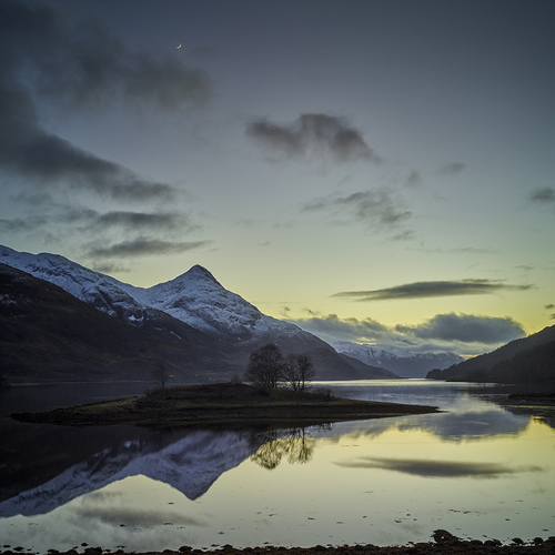 One Twilight at Loch Leven