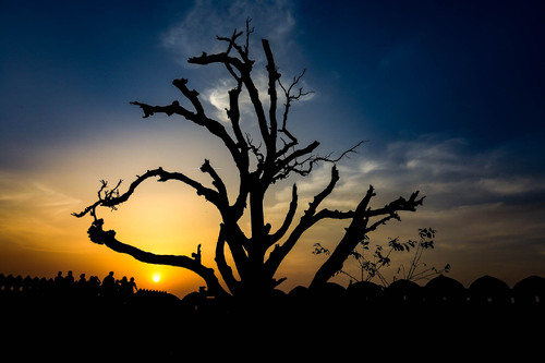 An Indian sunset