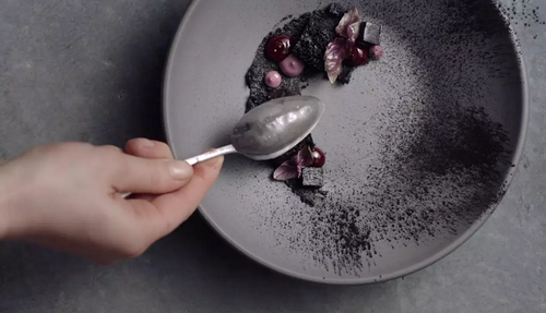 Black Sesame Ice Cream