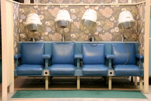 Abandoned 1950's Salon 1.Liverpool 2008.