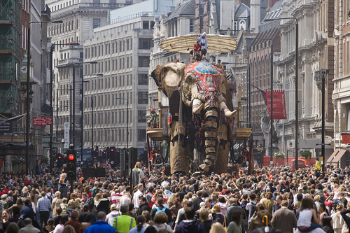 The Sultan's Elephant on Piccadilly