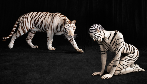 Ani-human White Tiger