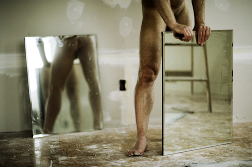Nude with Mirror