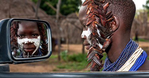 Girl from the Karo Tribe