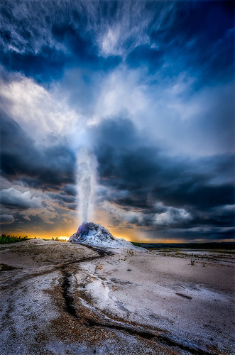 White Dome Geyser