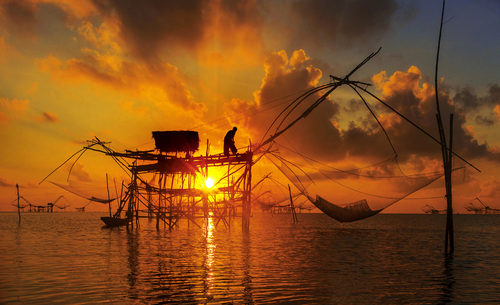 Fishermen at Work