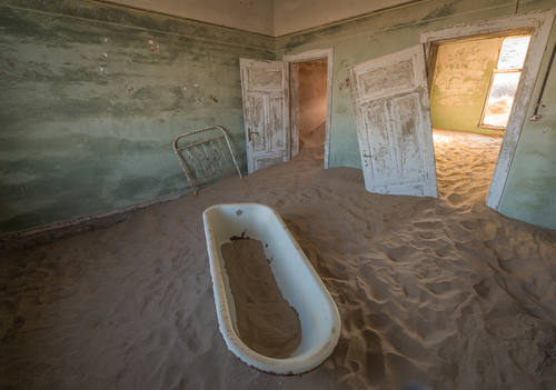 Abandoned Mining Town House