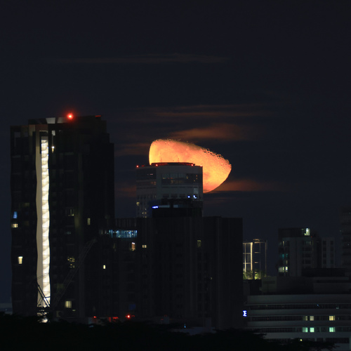 Lockdown Moonrise