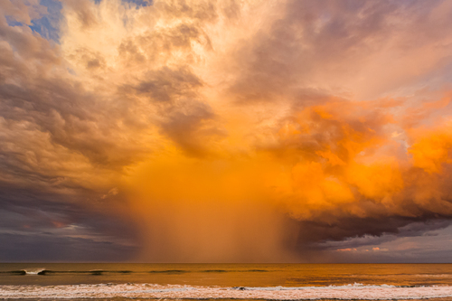 Hurricane Dorian Offshore Storm