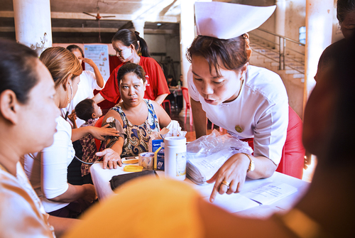 Mobile TB Clinic Myanmar