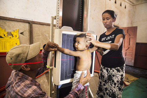 Mobile TB Clinic Myanmar