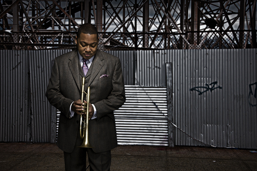 Portrait of Wynton Marsalis