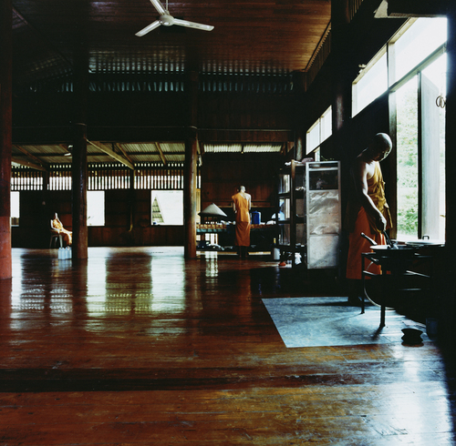Birmise Monastery on the Thai/Myanmar Border