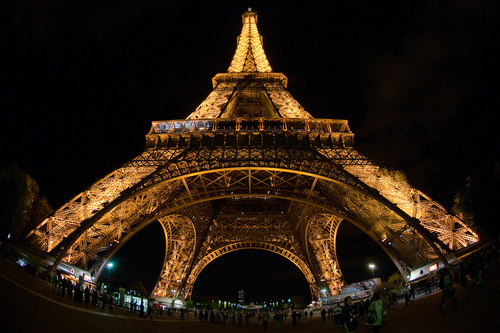 Eiffel Tower at Night