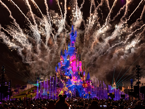 Nighttime Show at Disneyland