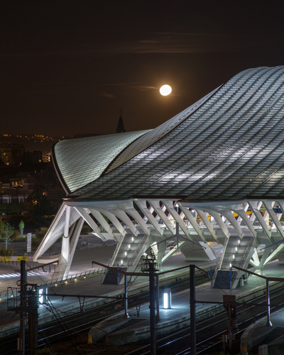 Liege Guillemins Railway Station